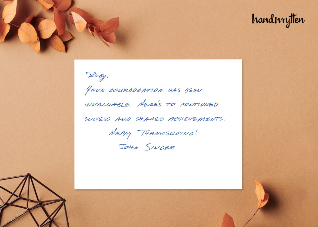 20 Thanksgiving Card Message Ideas