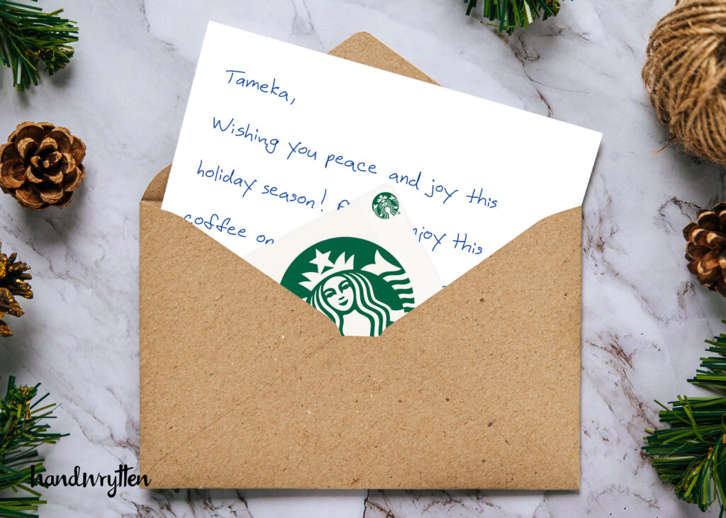 Holiday Note Ideas: Adding Seasonal Gestures