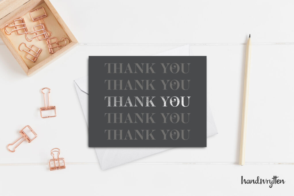 Handwrytten Thank You Cards