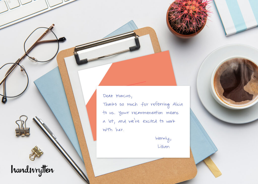 What to Say in Thank You Cards