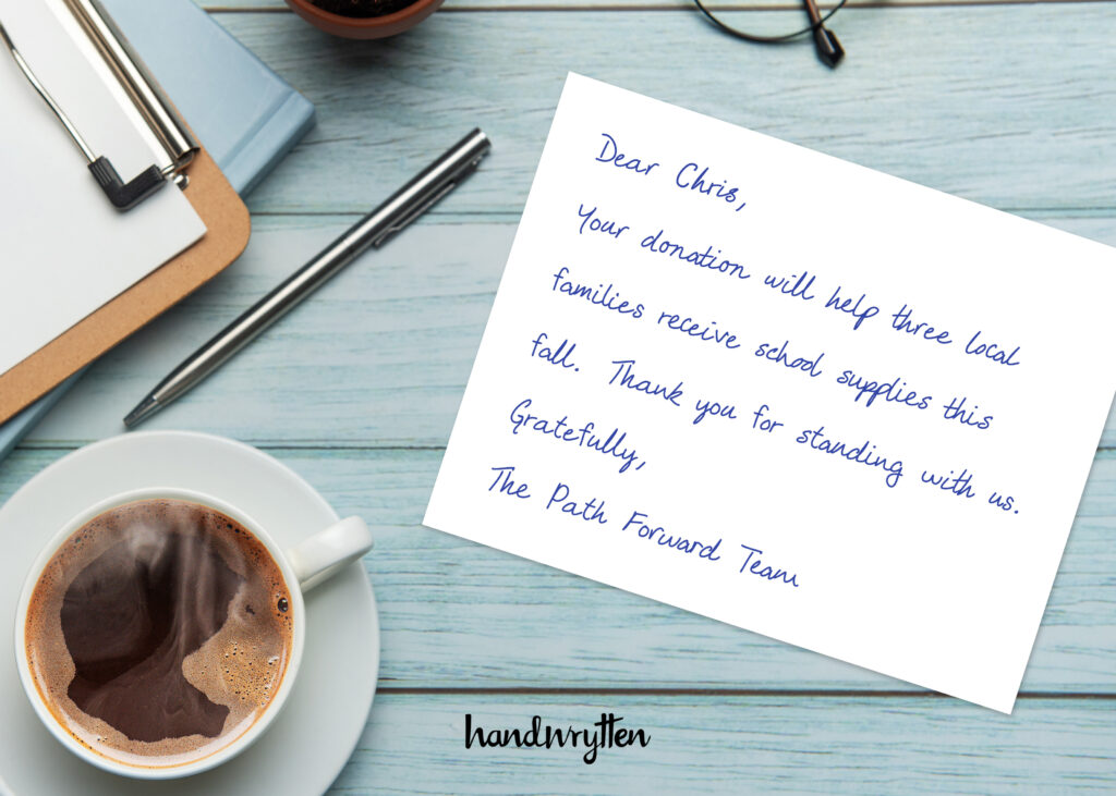 Handwrytten Thank You Cards